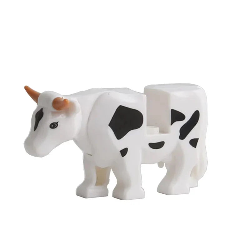 Farm Zoo Animal Building Blocks Educational Set