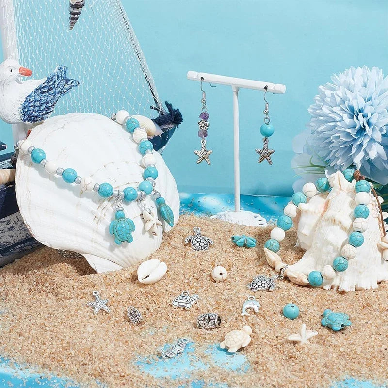 Ocean Summer Friendship Bracelet DIY Clay Bead Kit