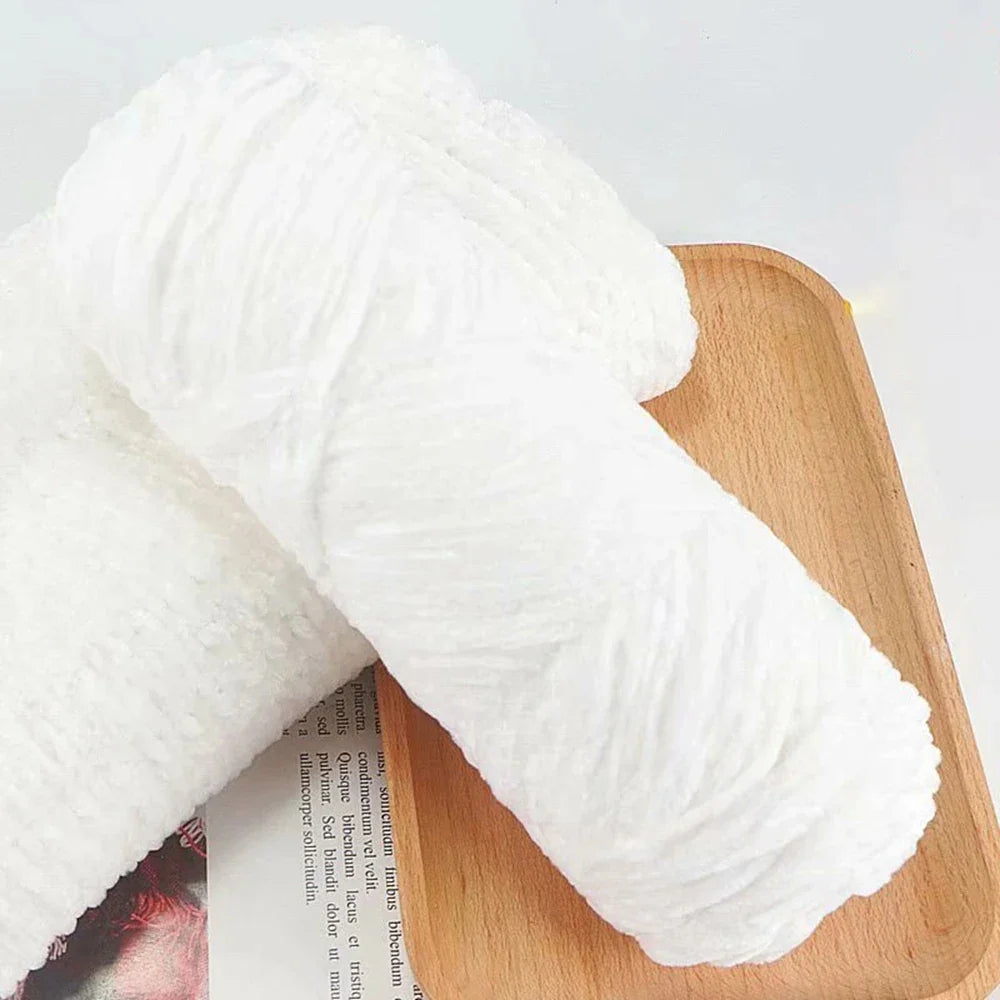 95g Chenille Soft Velvet Yarn For Crochet