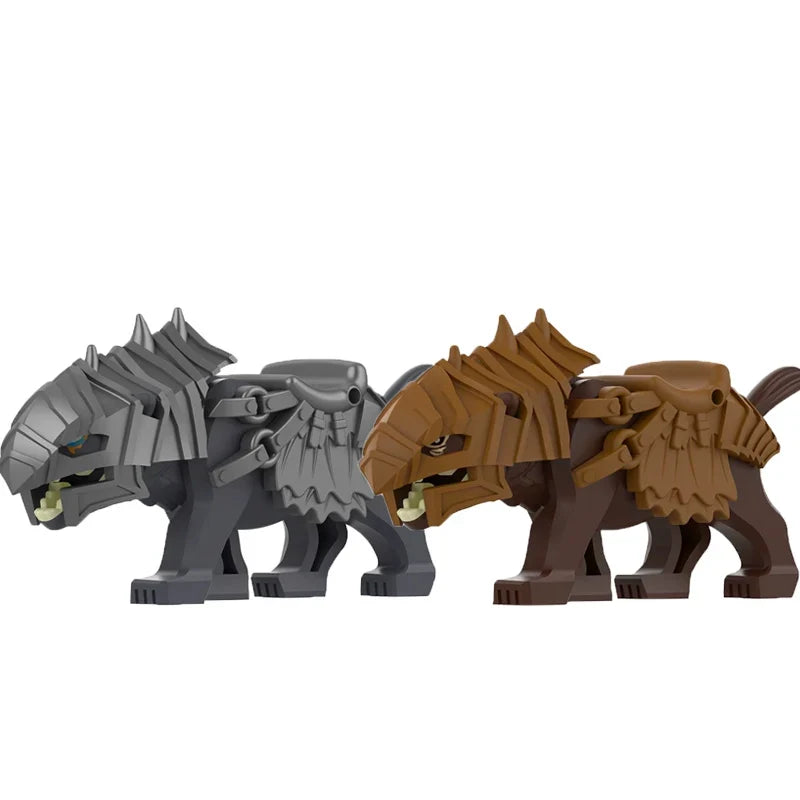 Farm Zoo Animal Building Blocks Educational Set
