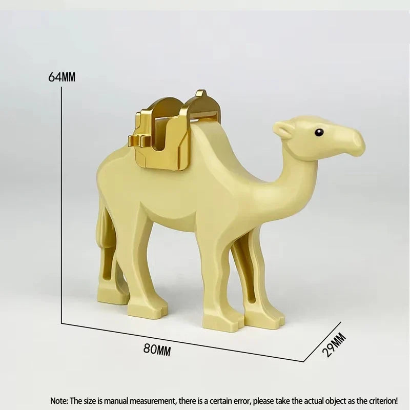 Farm Zoo Animal Building Blocks Educational Set