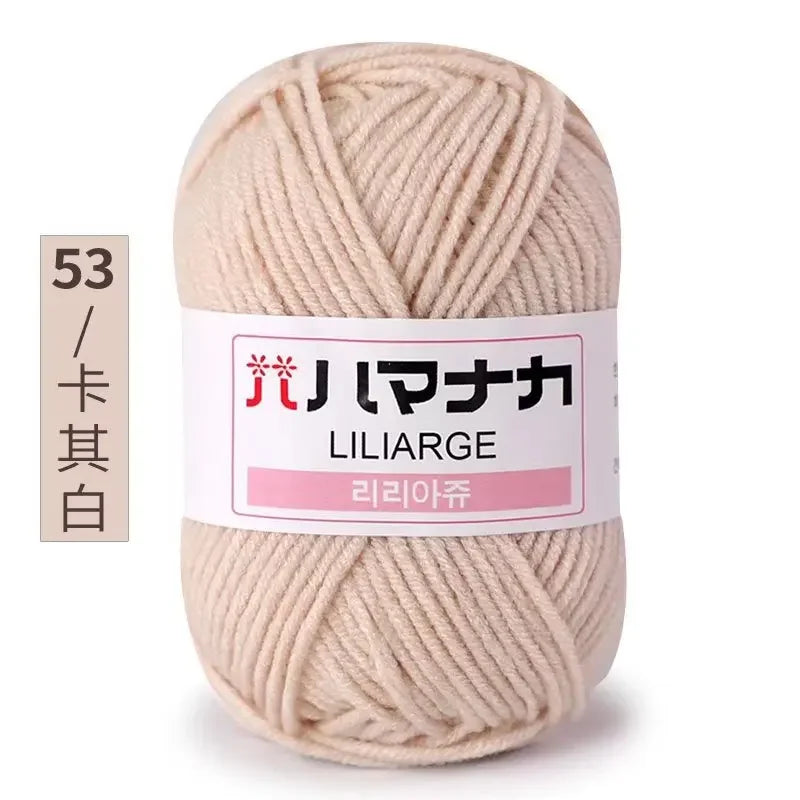 Soft Cotton Velvet Baby Knitting Crochet Yarn