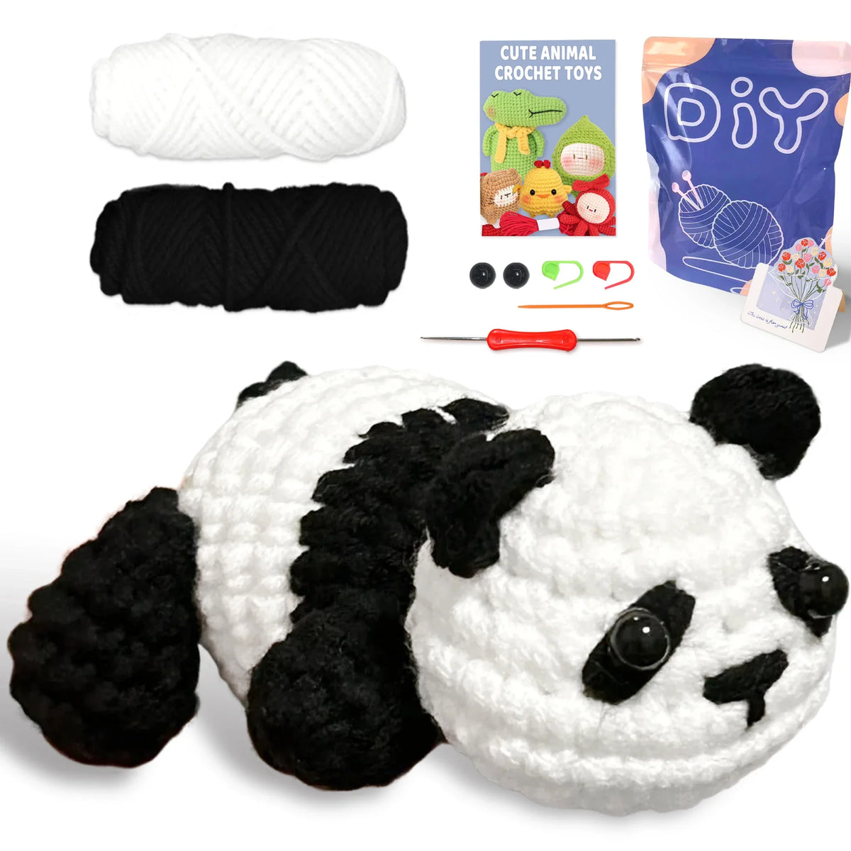 Animal Series Crochet Kit For Beginners Step-By-Step