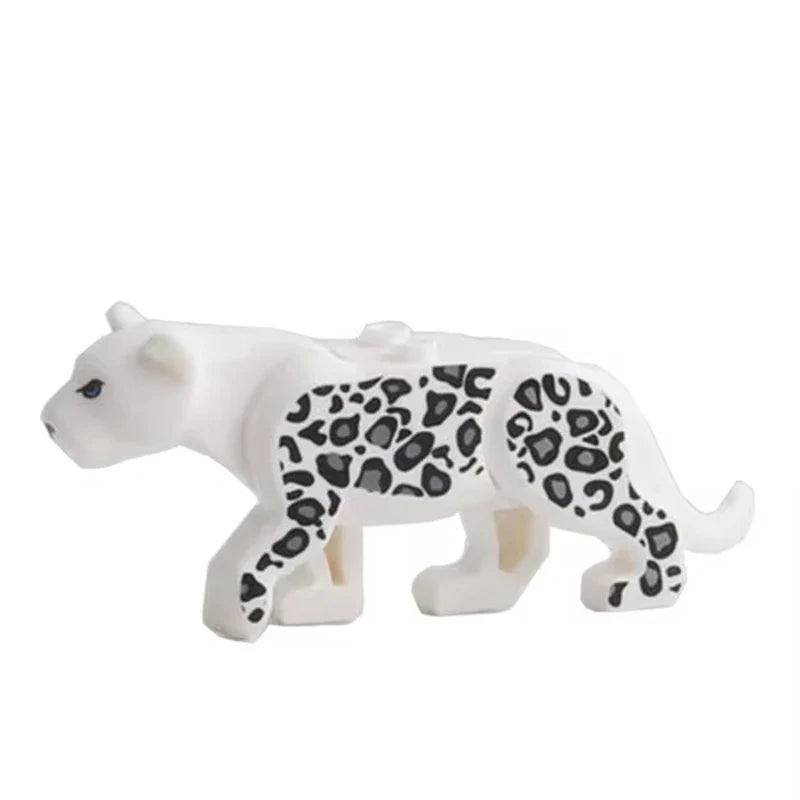 Farm Zoo Animal Building Blocks Educational Set
