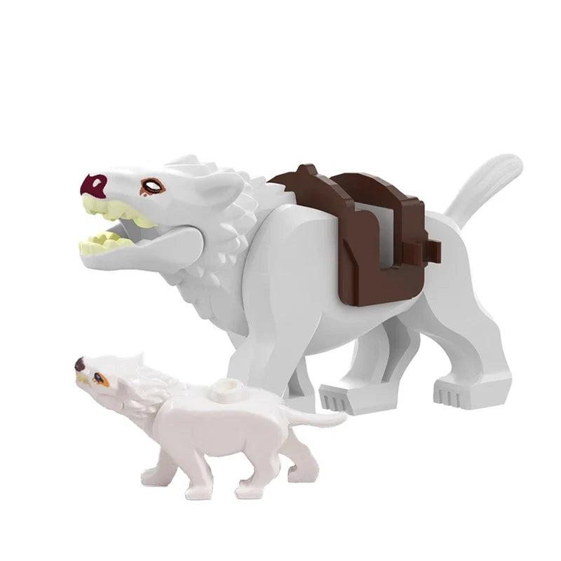 Farm Zoo Animal Building Blocks Educational Set