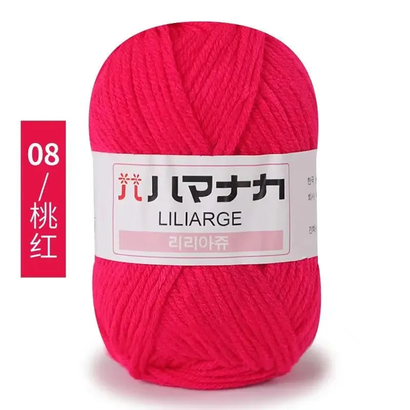 Soft Cotton Velvet Baby Knitting Crochet Yarn