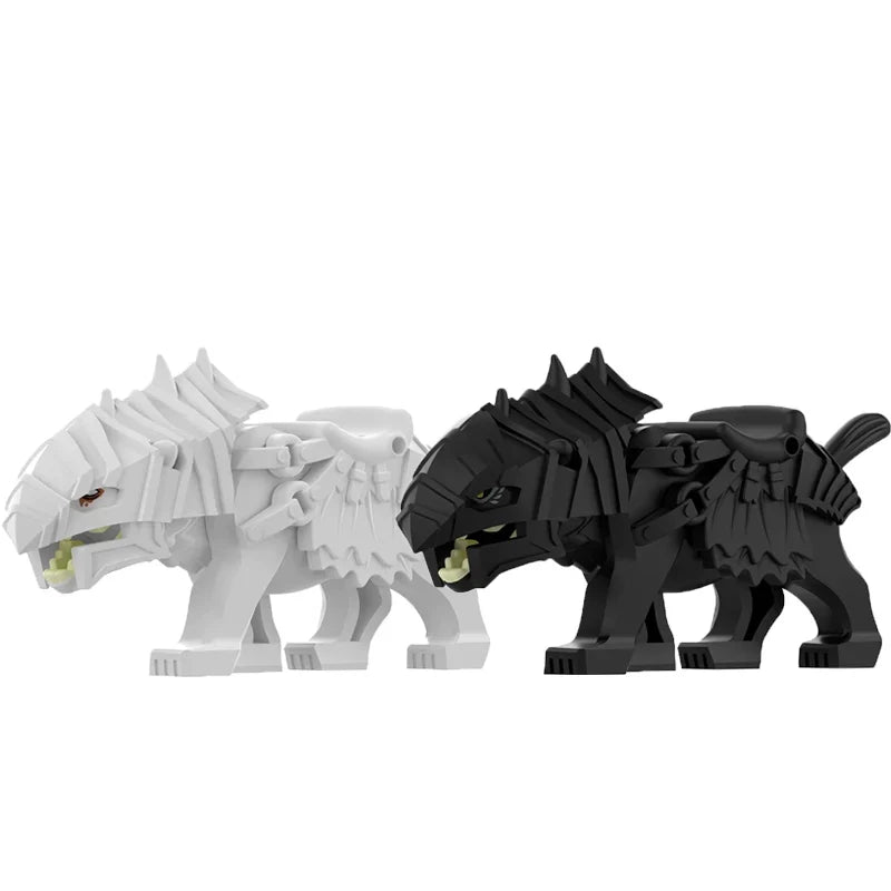 Farm Zoo Animal Building Blocks Educational Set