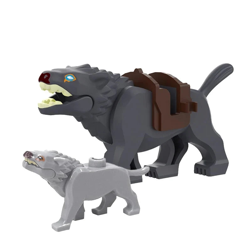 Farm Zoo Animal Building Blocks Educational Set