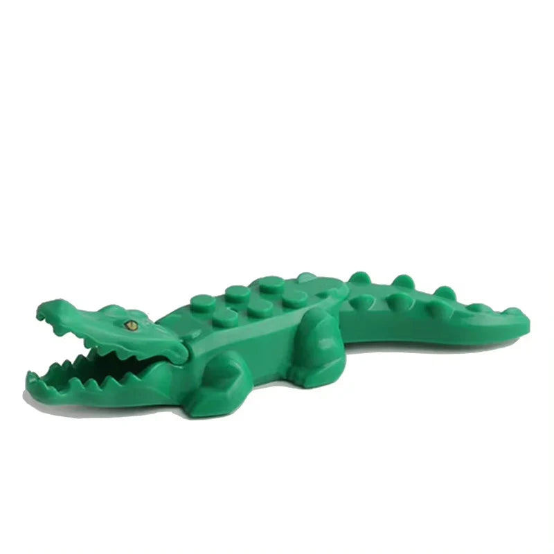 Farm Zoo Animal Building Blocks Educational Set