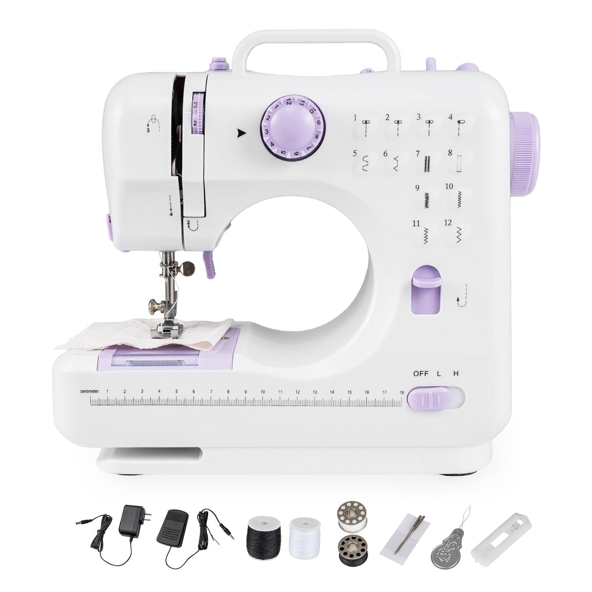 Mini Sewing Machine For Beginners With 12 Stitches