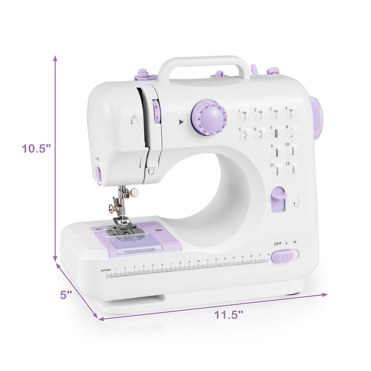 Mini Sewing Machine For Beginners With 12 Stitches