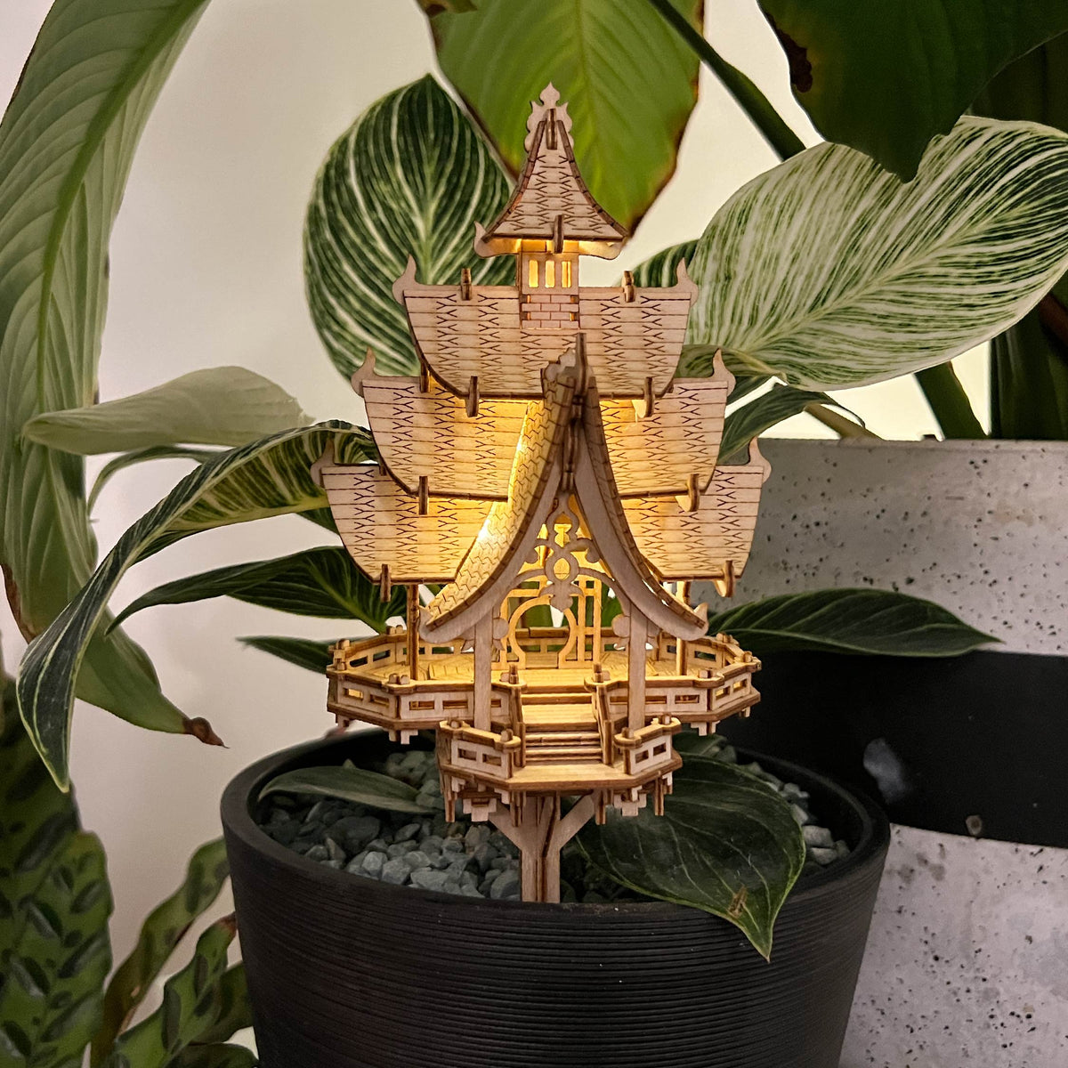Temple of Joy - with CR2032 Lights