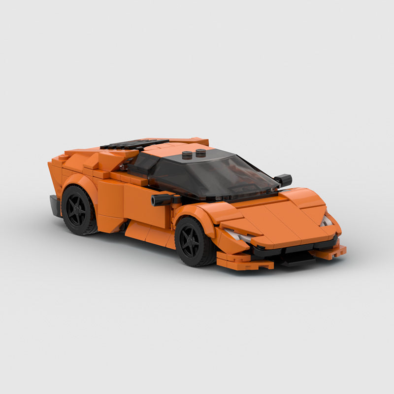 Racing Model Building Block Puzzle Assembly Kit