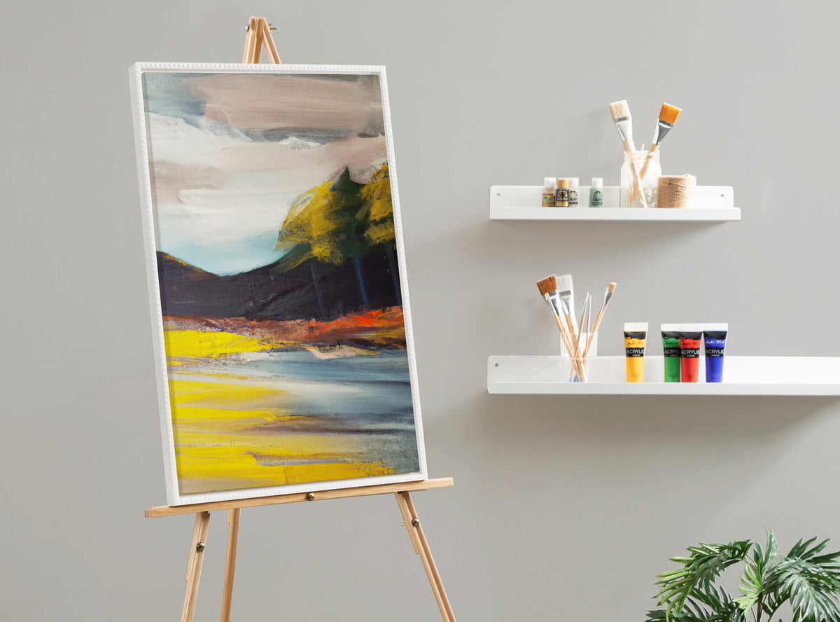 Sylvie Blank Framed Canvas 23x33 Inch Painting
