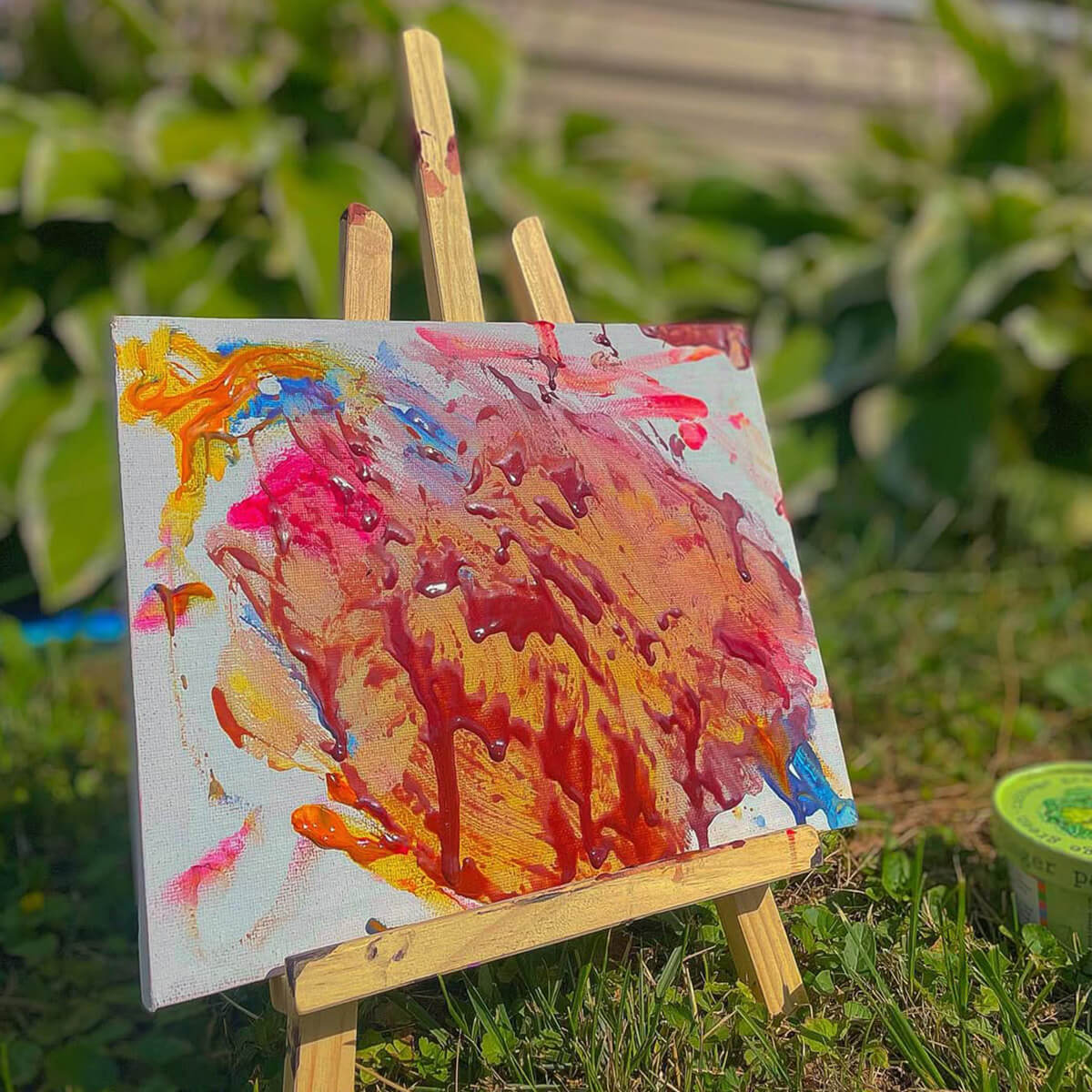 Non-Toxic Long-Lasting Shelf Stable Finger Paint