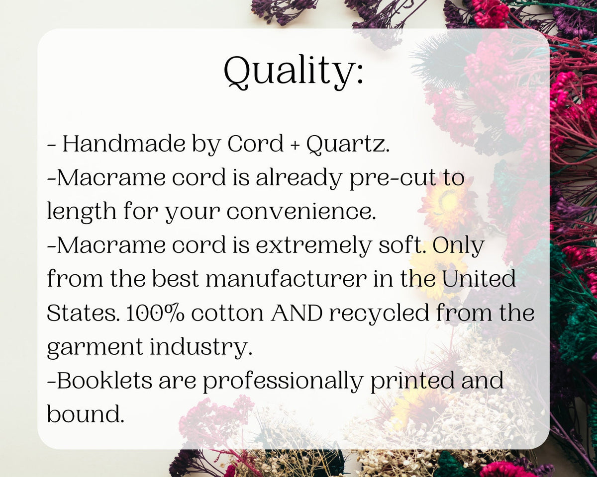 May Macrame Wall Hanging Kit For Beginners