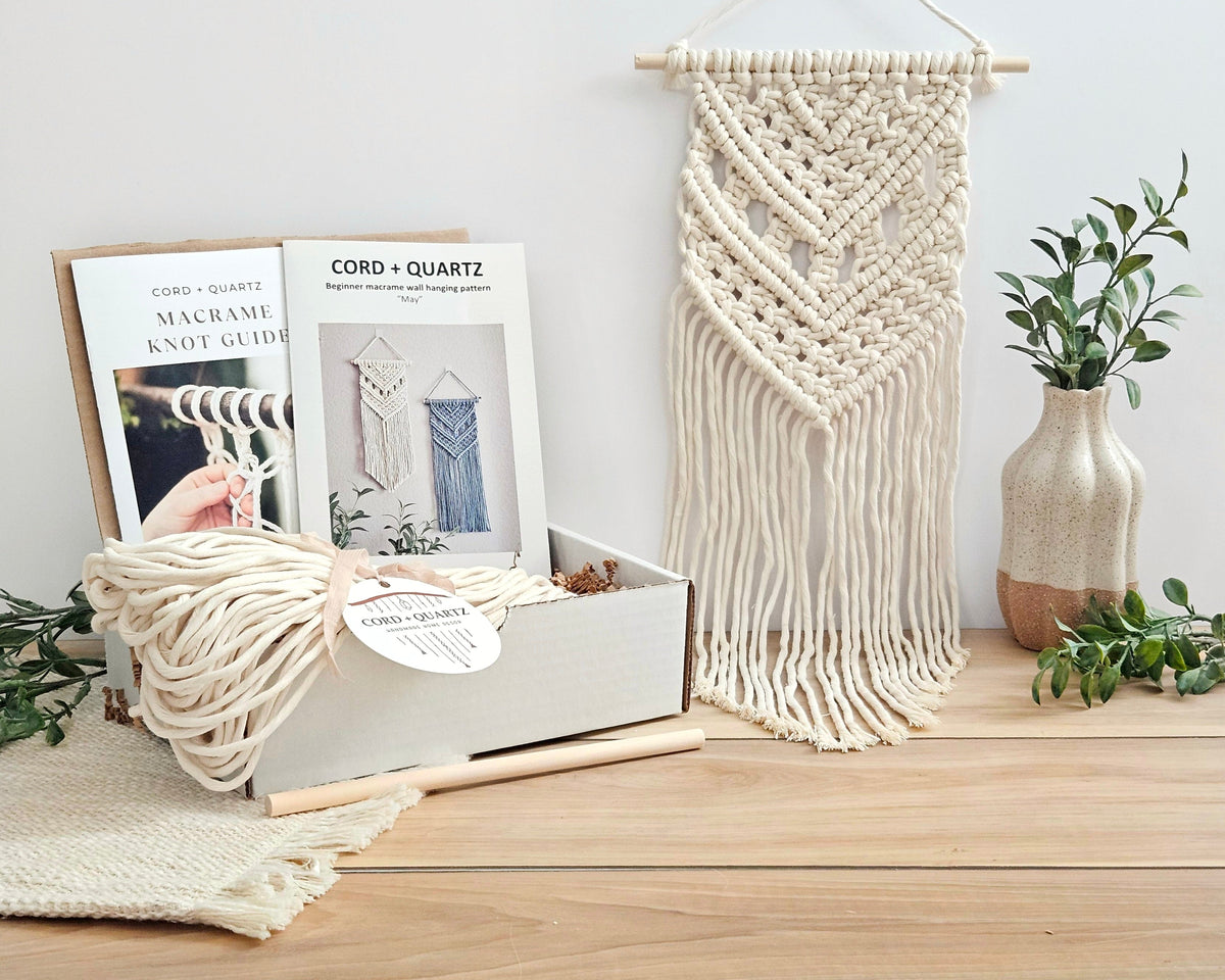 May Macrame Wall Hanging Kit For Beginners
