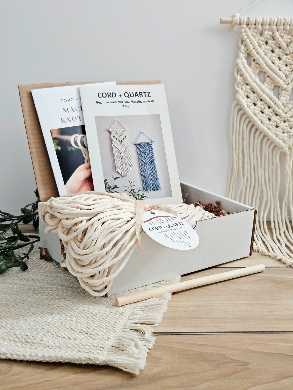 May Macrame Wall Hanging Kit For Beginners