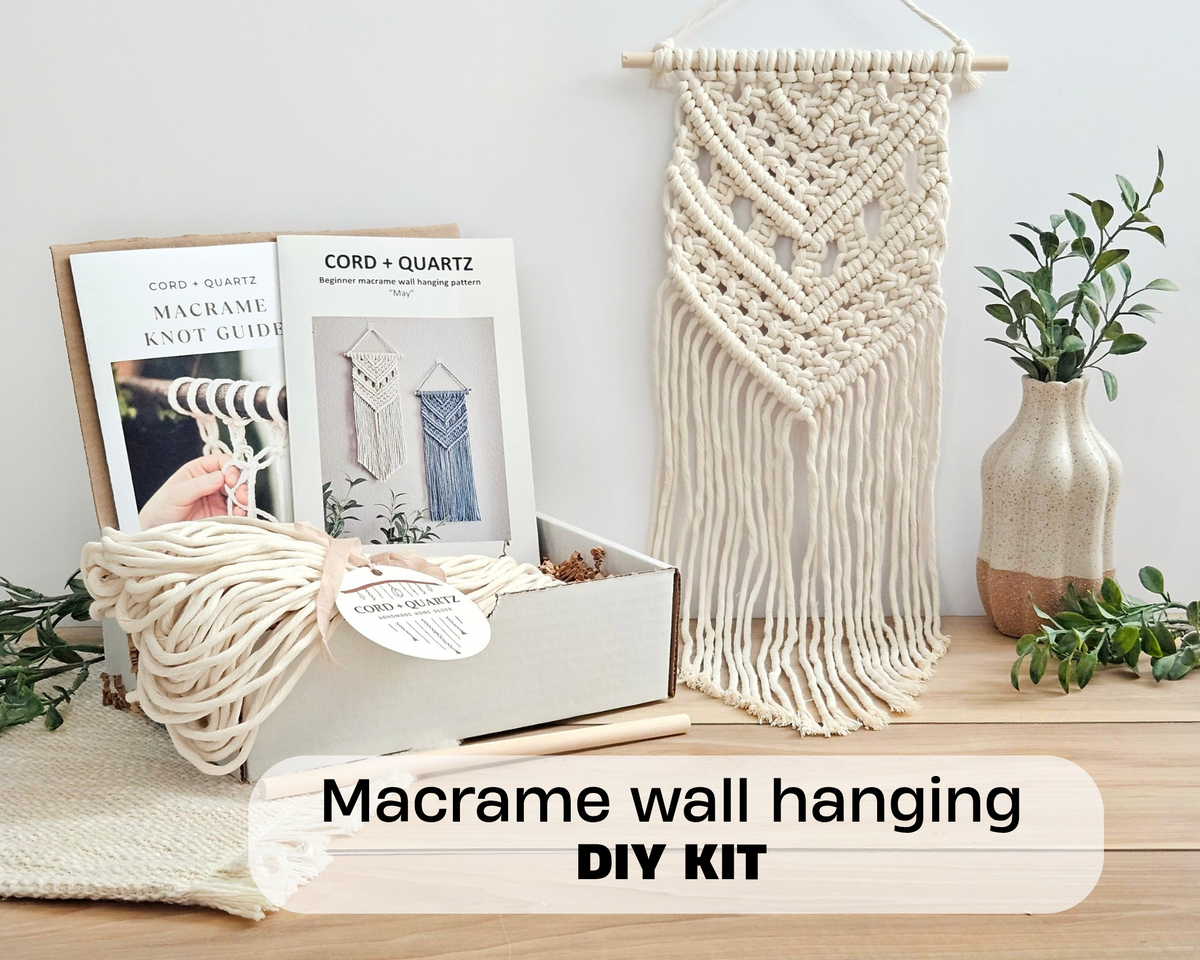 May Macrame Wall Hanging Kit For Beginners