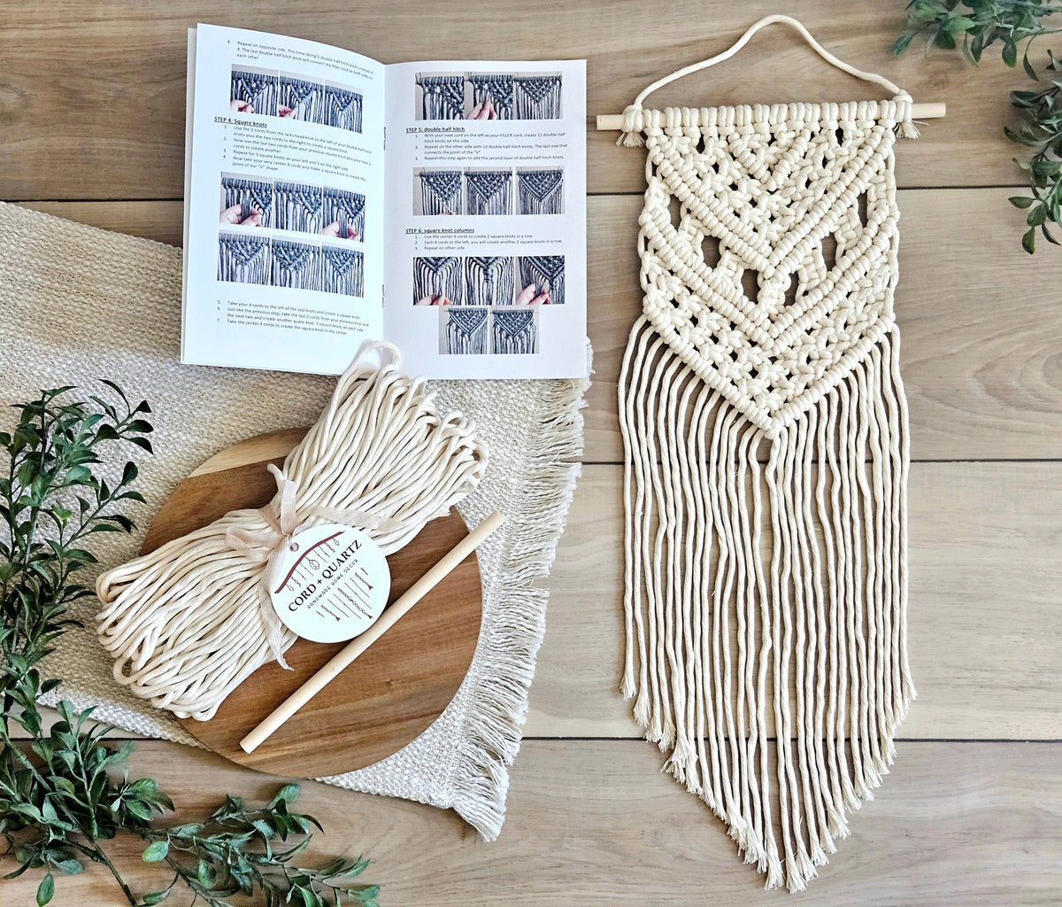 May Macrame Wall Hanging Kit For Beginners