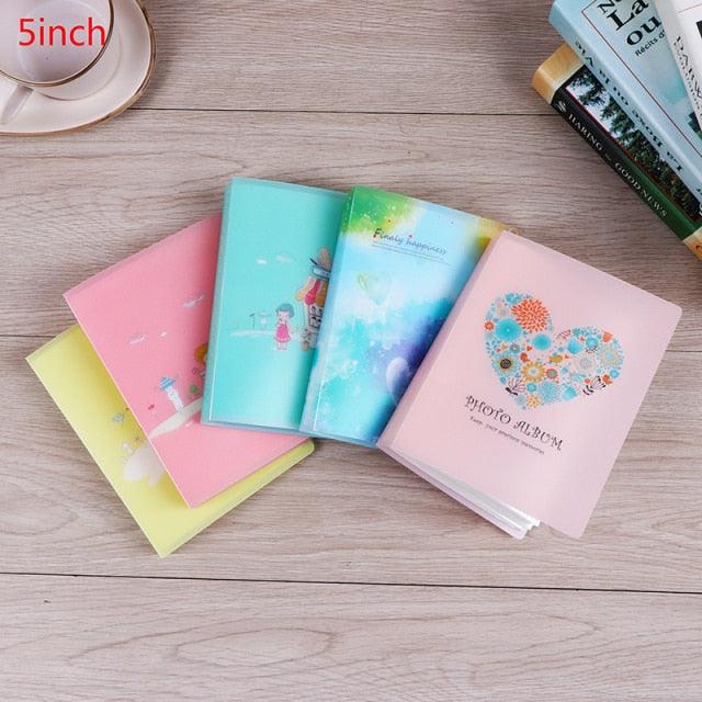 Cute 52-Pocket Photo Album Scrapbook Storage Case