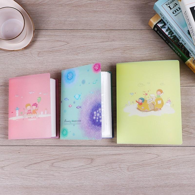 Cute 52-Pocket Photo Album Scrapbook Storage Case