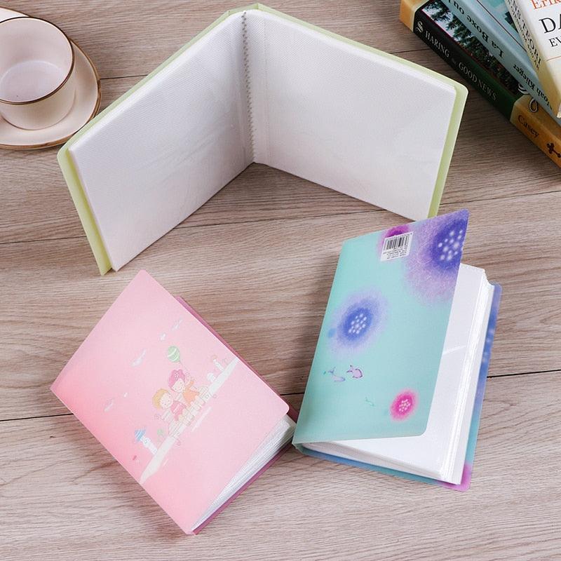 Cute 52-Pocket Photo Album Scrapbook Storage Case