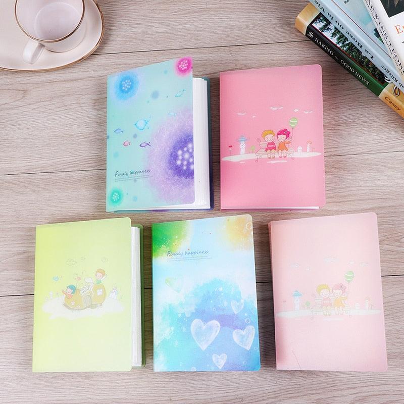Cute 52-Pocket Photo Album Scrapbook Storage Case