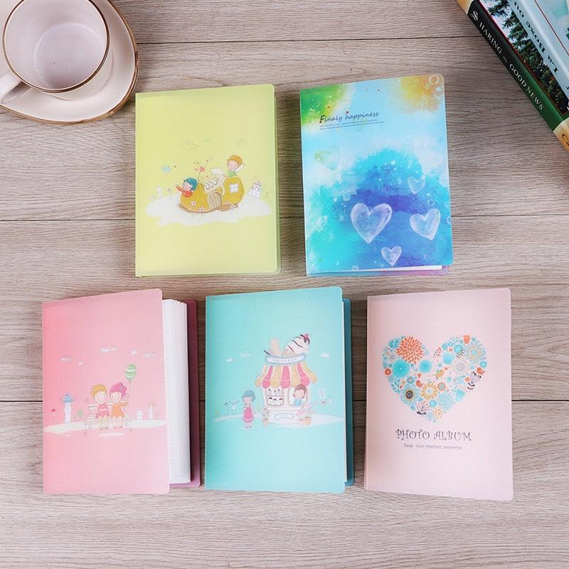 Cute 52-Pocket Photo Album Scrapbook Storage Case