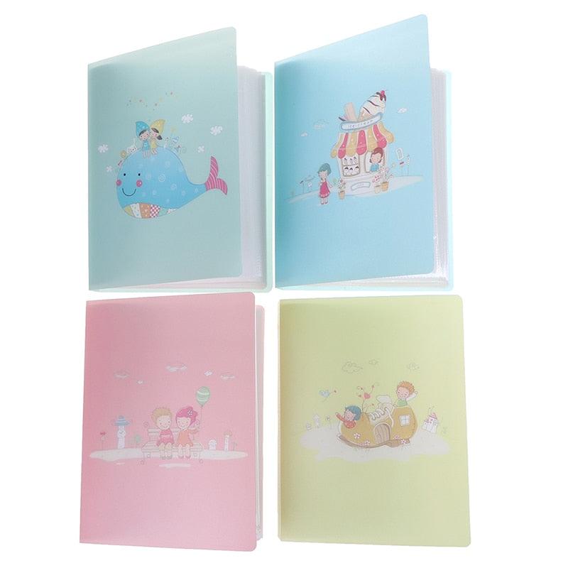 Cute 52-Pocket Photo Album Scrapbook Storage Case