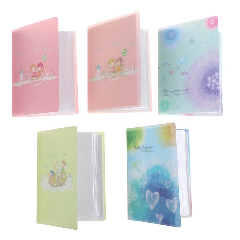 Cute 52-Pocket Photo Album Scrapbook Storage Case