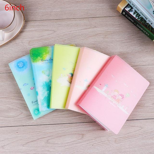 Cute 52-Pocket Photo Album Scrapbook Storage Case