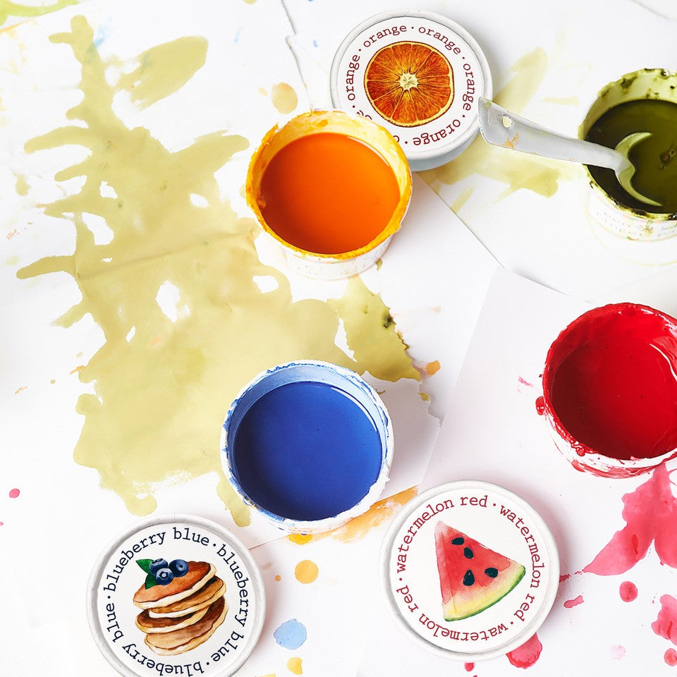Non-Toxic Long-Lasting Shelf Stable Finger Paint