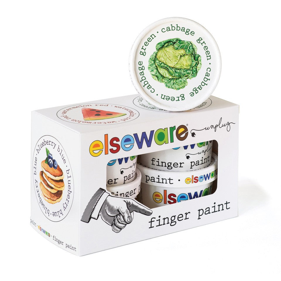 Non-Toxic Long-Lasting Shelf Stable Finger Paint