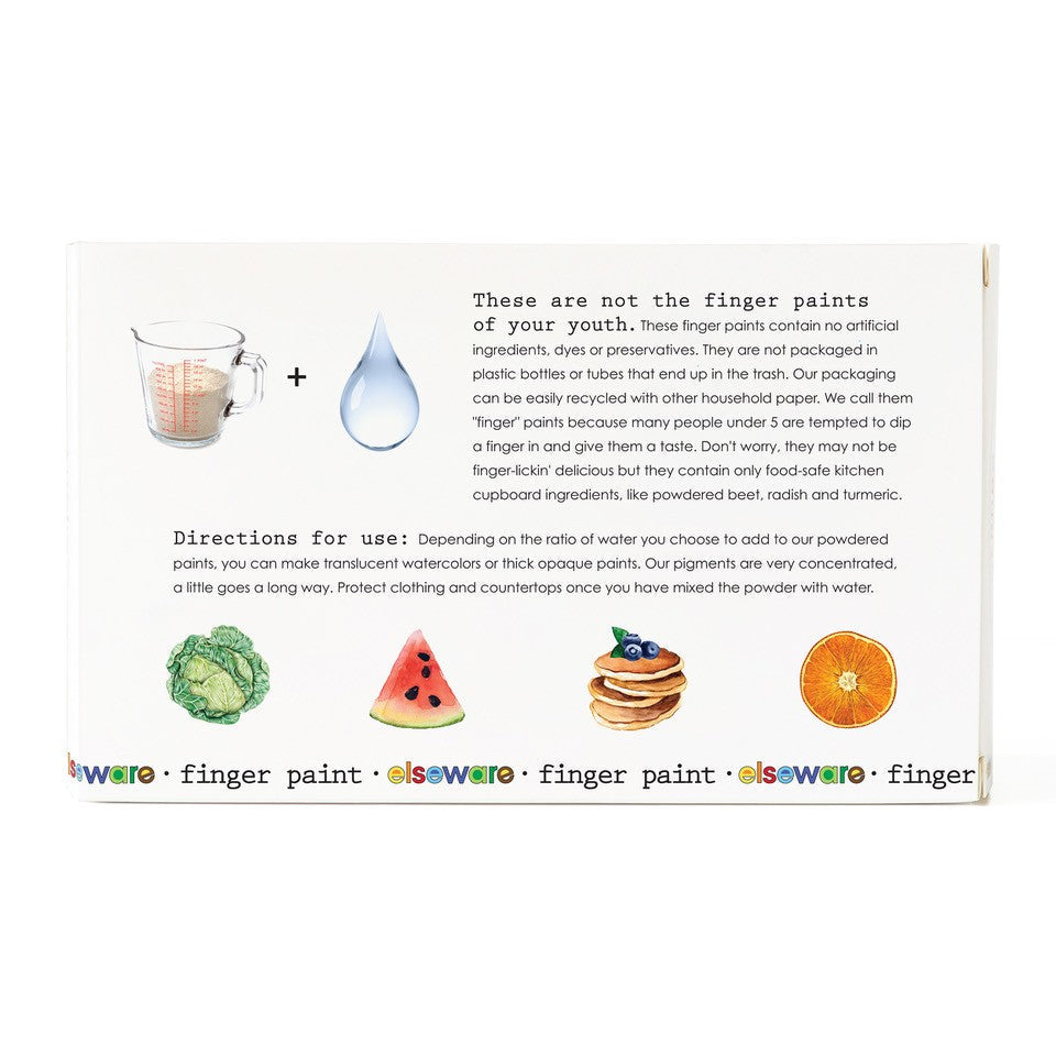 Non-Toxic Long-Lasting Shelf Stable Finger Paint