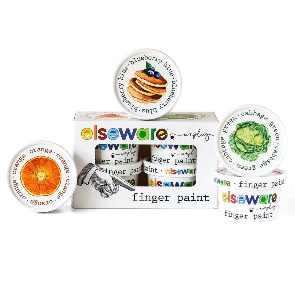 Non-Toxic Long-Lasting Shelf Stable Finger Paint